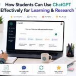 Students using ChatGPT effectively for learning research and academic productivity