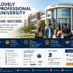 Lovely Professional University Admission 2026 complete guide banner featuring the official LPU logo, modern university campus, students, eligibility criteria, admission process, fee structure, scholarships and important admission dates.