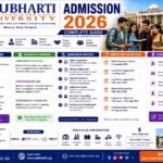 Subharti University Admission 2026 complete guide banner featuring the Subharti University campus, students exploring academic opportunities, admission process details, eligibility criteria, courses offered, fee structure, scholarships, placements, and important admission dates for the 2026 academic session.